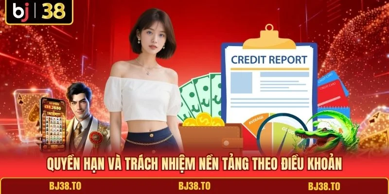 Quyền hạn và trách nhiệm nền tảng theo điều khoản